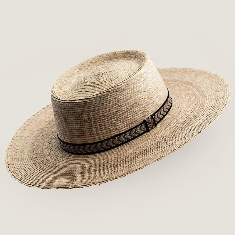 Sombrero ala ancha paja natural